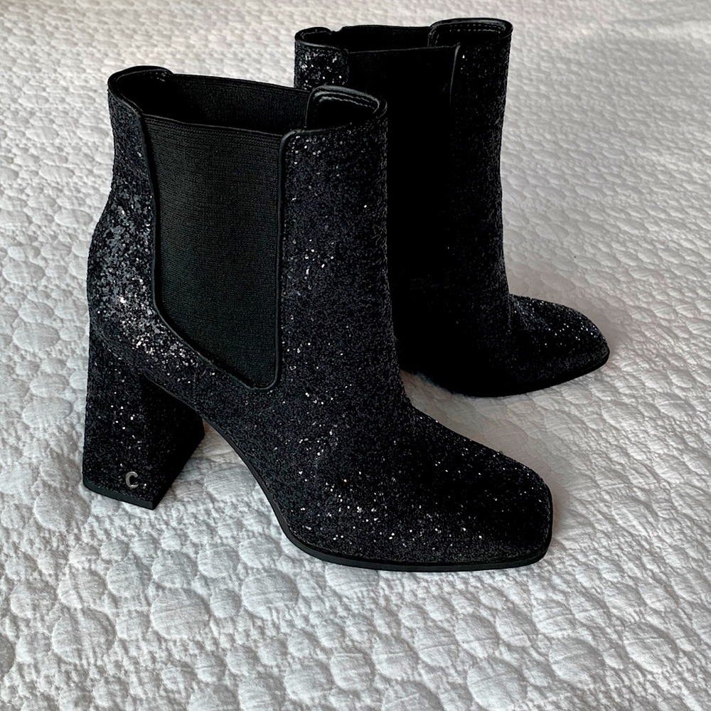 Circus by Sam Edelman's Polly ankle glitter booties